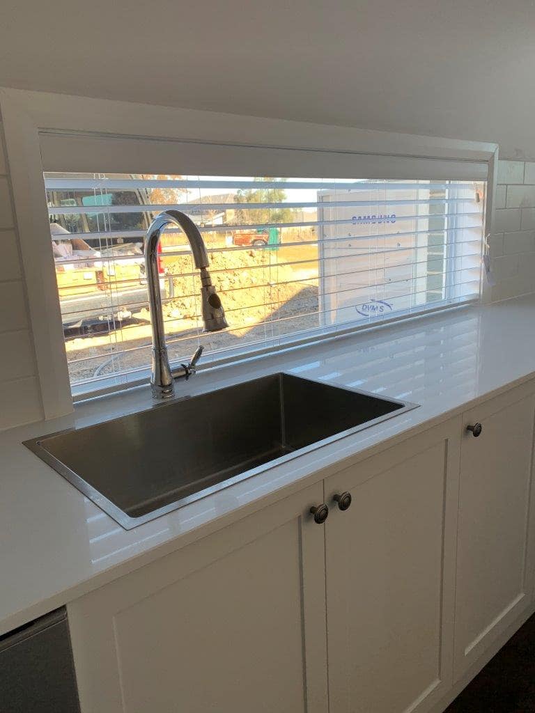 Kitchen stone benchtop